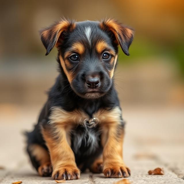 Airedale Terrier Welpe