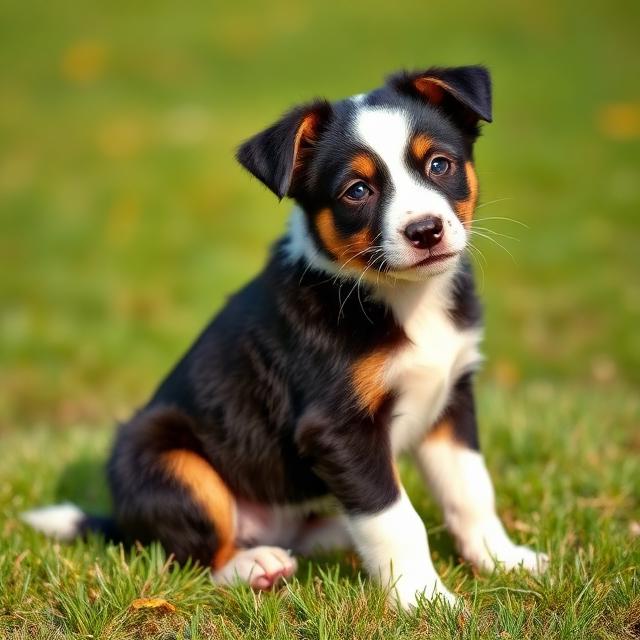 Border Collie Welpe