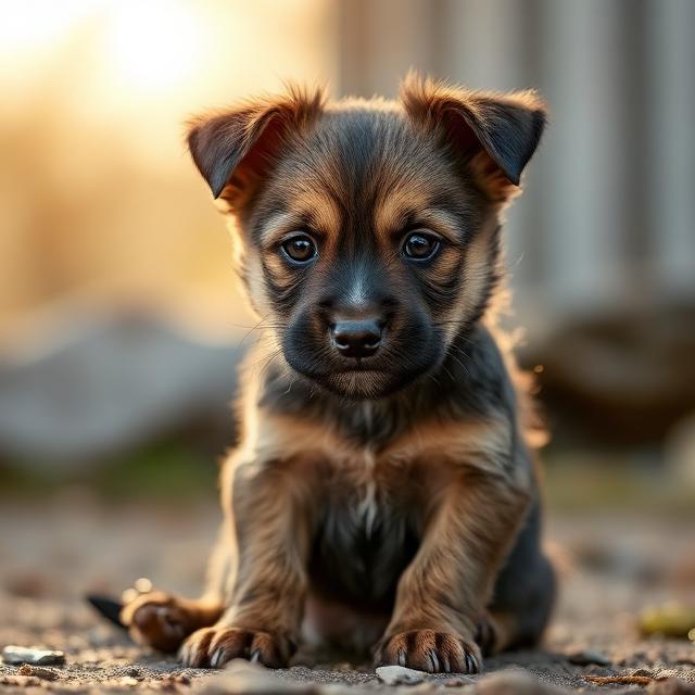 Border Terrier Welpe