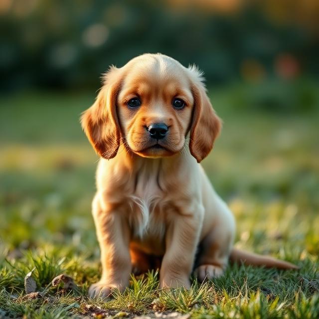 English Cocker Spaniel Welpe