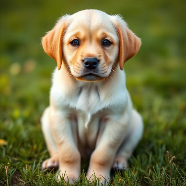 Labrador Retriever Welpe