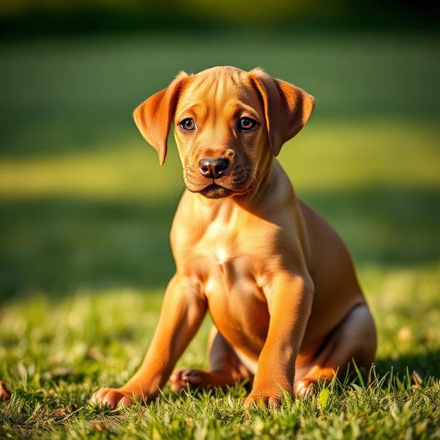 Rhodesian Ridgeback Welpe