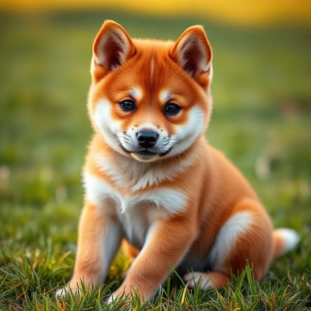 Shiba Welpe