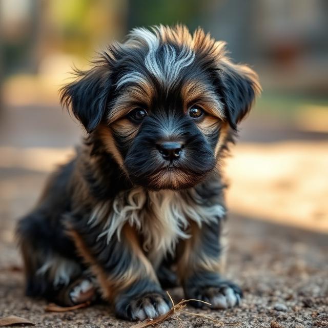 Tibet Terrier Welpe